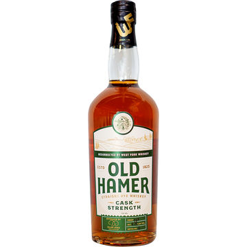 Old Hamer Cask Strength Straight Rye