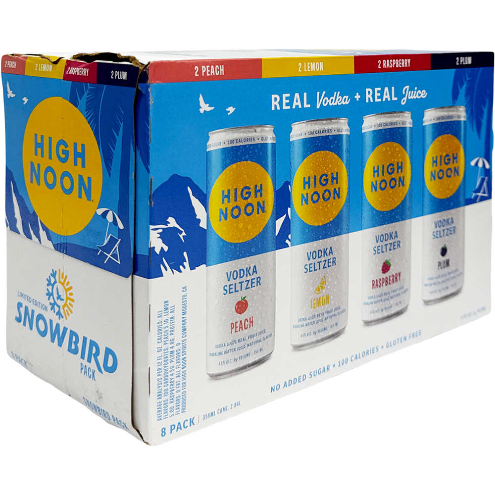 High Noon Vodka Seltzer Snowbird Pack | Dawson Fine Wine & Spirits