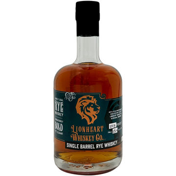 Lionheart Single Barrel Rye Whiskey