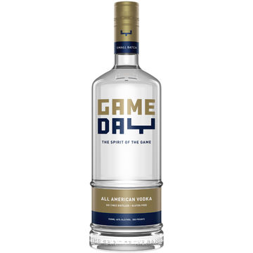 GameDay Gold & Navy Vodka
