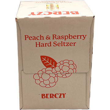 Berczy Peach & Raspberry Hard Seltzer