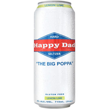 Happy Dad The Big Poppa Lemon Lime Hard Seltzer