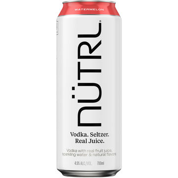 NUTRL Watermelon Vodka Seltzer