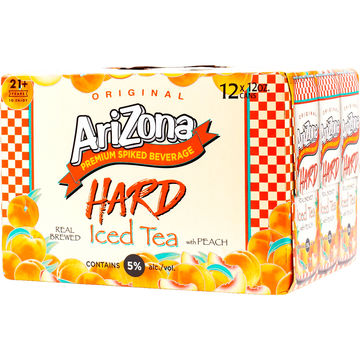 AriZona Hard Peach Iced Tea