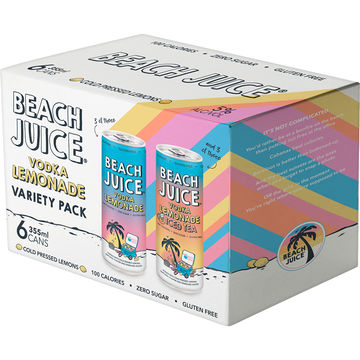 Beach Juice Vodka Lemonade Variety Pack