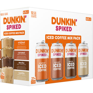 Dunkin' Spiked Iced Coffee Mix Pack