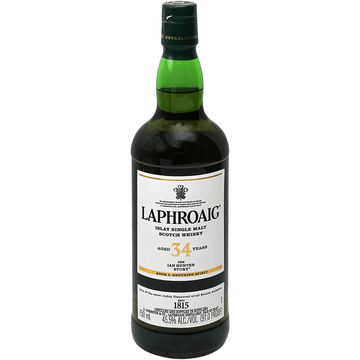 Laphroaig 34 Year Old The Ian Hunter Story Book 5