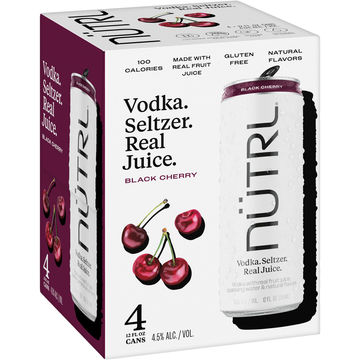 NUTRL Black Cherry Vodka Seltzer