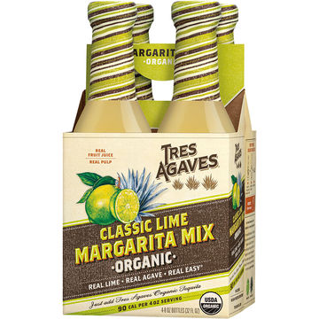 Tres Agaves Organic Lime Margarita Mix