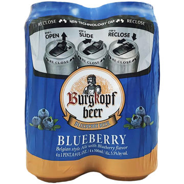 Burgkopf Blueberry Beer