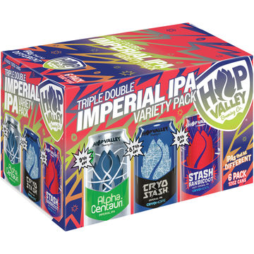 Hop Valley Triple Double Imperial IPA Variety Pack