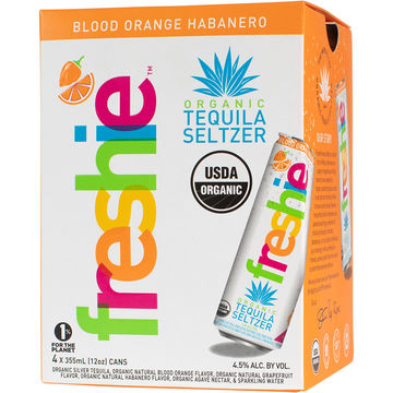 Freshie Organic Blood Orange Habanero Tequila Seltzer