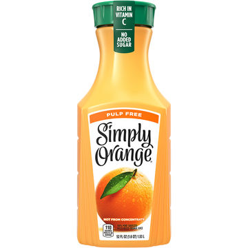 Simply Orange Pulp Free