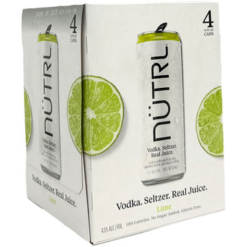 NUTRL Lime Vodka Seltzer