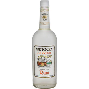 Aristocrat 151 Proof White Rum