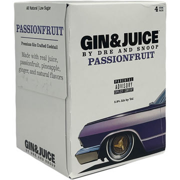 Gin & Juice by Dre and Snoop Passionfruit