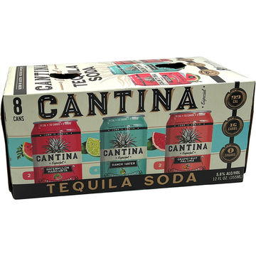 Cantina Tequila Soda Variety Pack