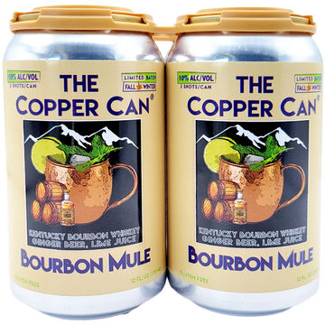 The Copper Can Bourbon Mule