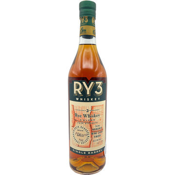 RY3 Naranja Wine Cask Finish Rye Whiskey