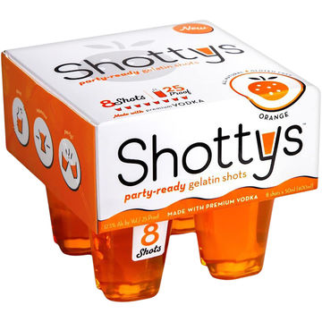 Shottys Orange Gelatin Shots