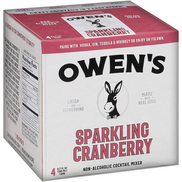 Owen's Craft Mixers Sparkling Cranberry