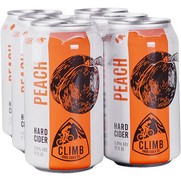 Climb Hard Cider Peach