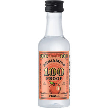 Benjamins 100 Proof Peach Vodka