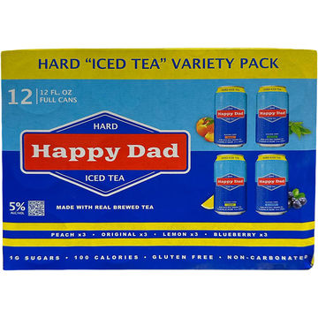 Happy Dad Hard Iced Tea Variety Pack