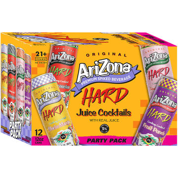 AriZona Hard Juice Cocktails Party Pack