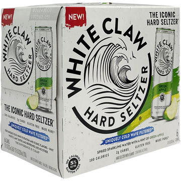 White Claw Hard Seltzer Green Apple