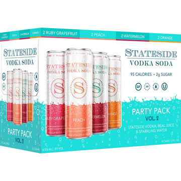 Stateside Vodka Soda Party Pack Vol. 2