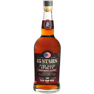 15 Stars 10 Year Old Sherry Cask Finished Bourbon