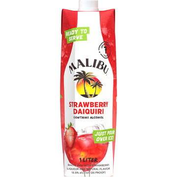 Malibu Strawberry Daiquiri Cocktail