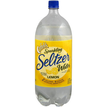 Canfield's Sparkling Seltzer Water Lemon