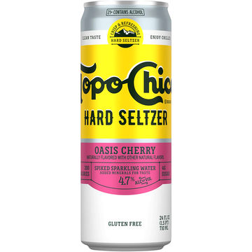 Topo Chico Hard Seltzer Oasis Cherry