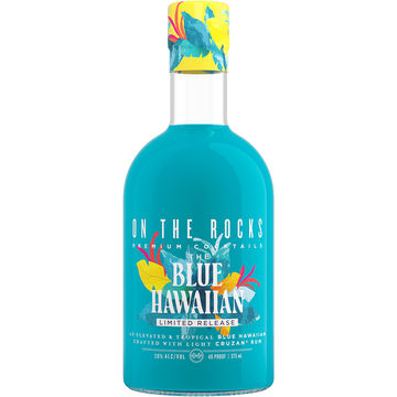 On The Rocks Cruzan Rum The Blue Hawaiian Cocktail