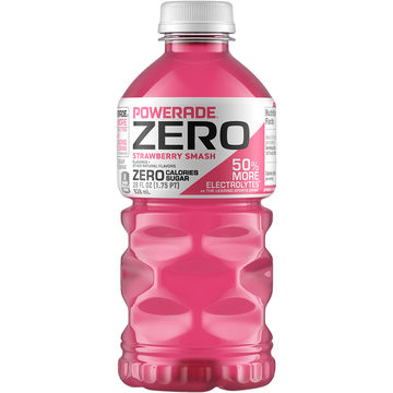 Powerade Zero Strawberry Smash