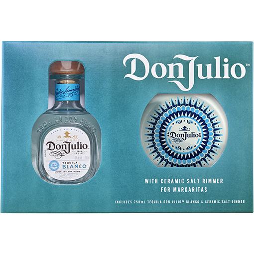 Picture of Don Julio Blanco Tequila Gift Set with Ceramic Salt Rimmer
