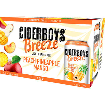 Ciderboys Breeze Peach Pineapple Mango