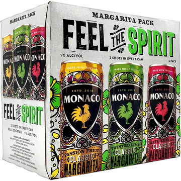 Monaco Feel The Spirit Margarita Variety Pack