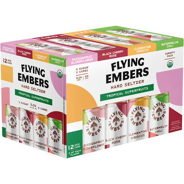 Flying Embers Tropical Superfruits Hard Seltzer Variety Pack