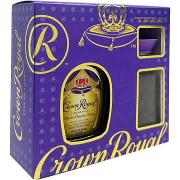 Crown Royal Fine Deluxe Blended Canadian Whiskey with Juicer
