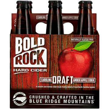 Bold Rock Carolina Draft Amber Apple Cider