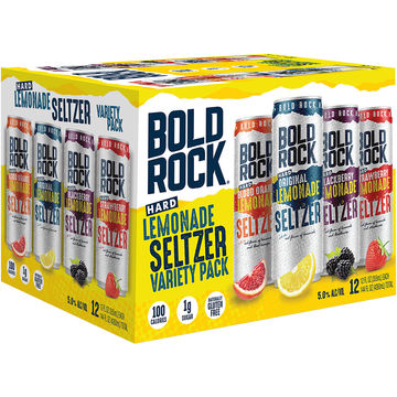 Bold Rock Hard Lemonade Seltzer Variety Pack
