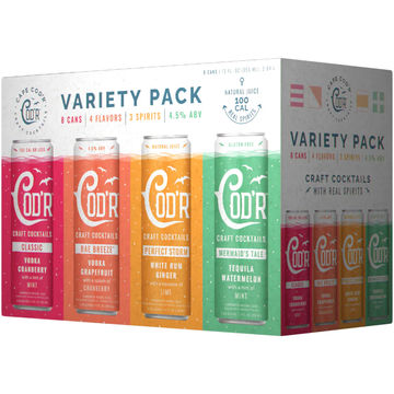 Cape Cod'r Variety Pack