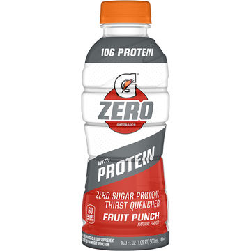 Gatorade Zero Protein Thirst Quencher Fruit Punch