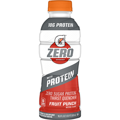 Gatorade Zero Fruit Punch Protein Thirst Quencher | GotoLiquorStore