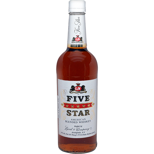 G & W Five Star Whiskey | GotoLiquorStore