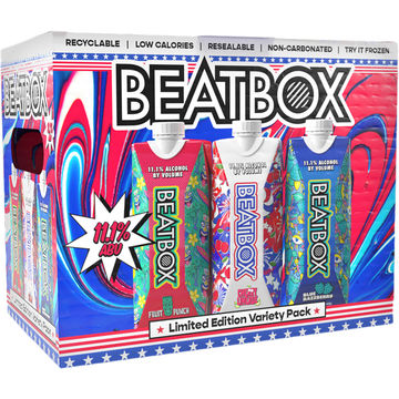 BeatBox Red, White and Blue Party Box