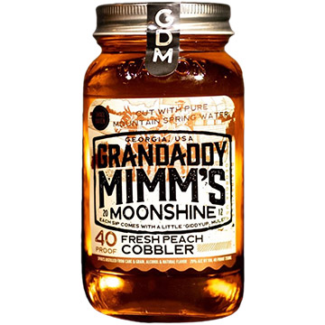 Grandaddy Mimm's Peach Cobbler Moonshine | GotoLiquorStore